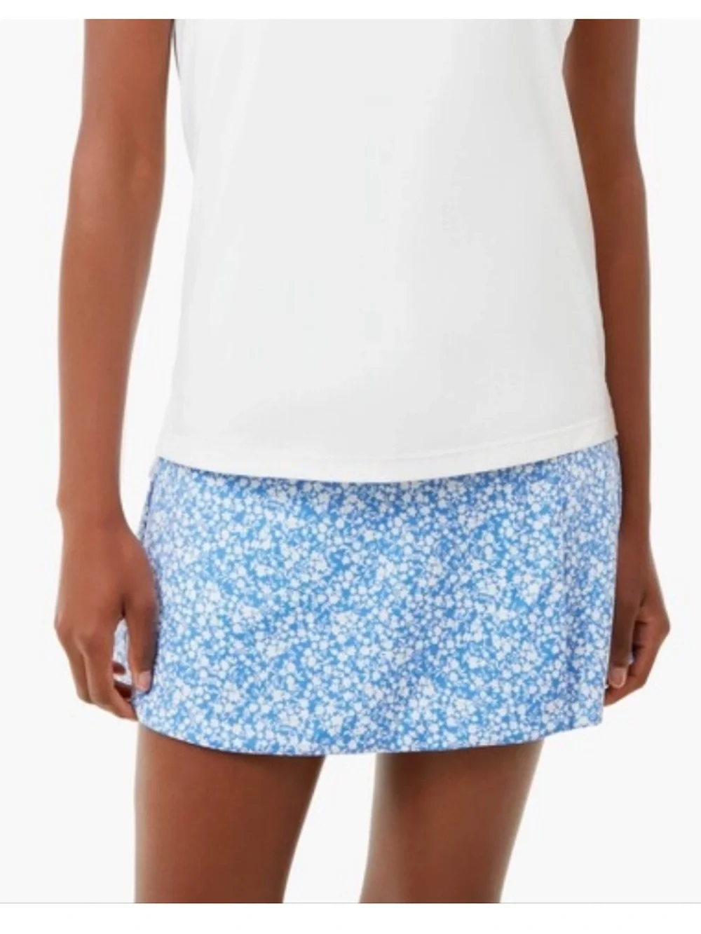Tuckernuck x Cameron Eubanks blue and white athletic skort - Picture 2 of 6